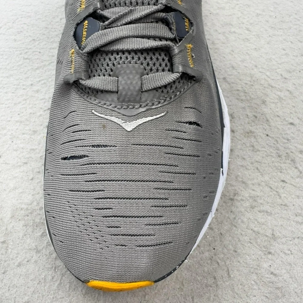 Hoka One One Gaviota 3 Shoes Mens Size 9.5 Gray Wide Cushioned Running Sneakers